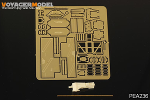 Maquette Voyager PEA236 Humvee moderne de l&amp;#39;armée américaine équipé du MK19 (kit complet) (GP) 1/35