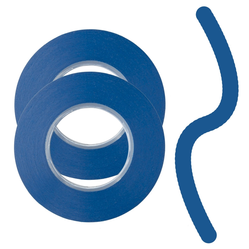 Ruban de masquage flexible Modelcraft PMA3006 (6 mm x 18 m) x2