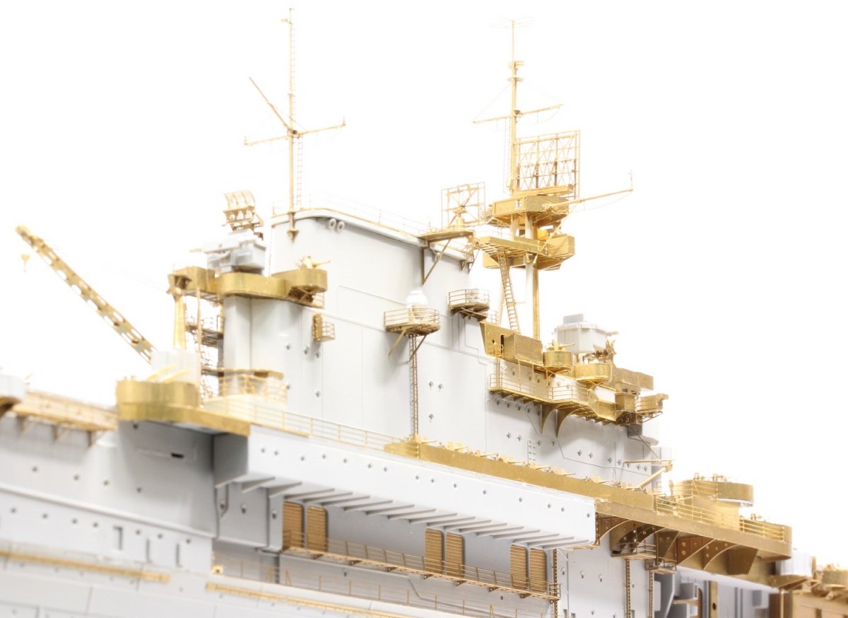 Pontos 35031FN ( 37031FN ) USS CV-6 Enterprise 1942 Kit de détails (Pont couleur teck) 1/350 – image 9