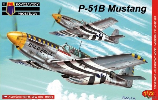 Kovozavody Prostejov KPM0029 P-51B Mustang nord-américain, 8e AF, USAAF 1/72