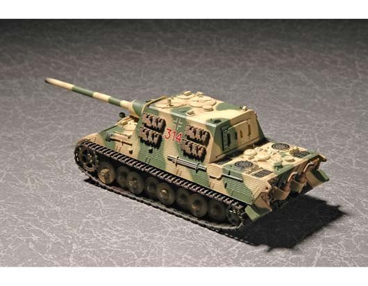 Trumpeter 07294 allemand Sd.Kfz 186 Jagdtiger (équipement Porsche) en Zimme (1/72)