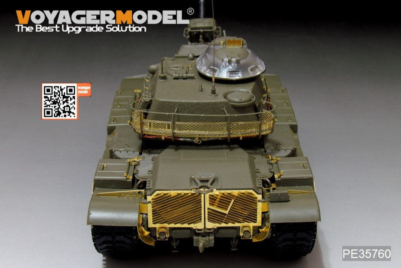 Maquette Voyager PE35760 Char de combat principal américain moderne M60A1 pour AFV 35060, échelle 1/35 – image 2