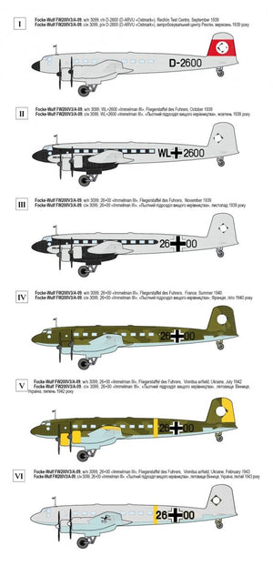 Roden 343 Focke Wulf FW200V3/A-09 Immelman III 1/144 – Bild 3