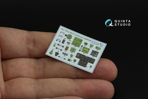 Intérieur imprimé en 3D et coloré sur papier décalcomanie (accessoire transparent) Quinta Studio QD48250 H75 M/N/O Hawk, échelle 1/48  – image 11