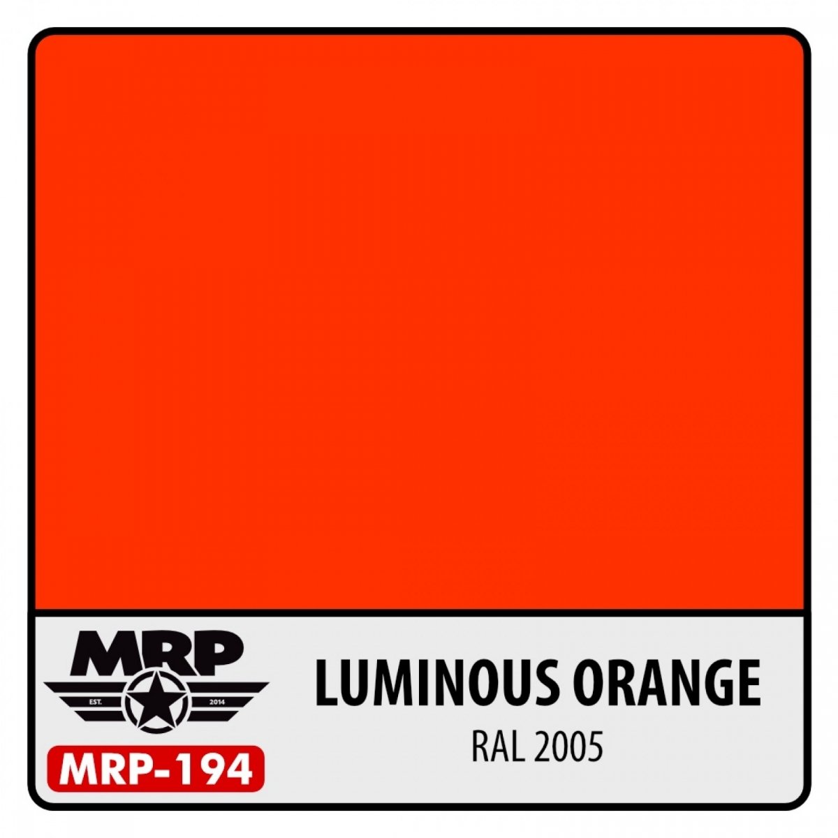 Peinture MR. Paint MRP-194 Orange Lumineux RAL 2005 30 ml