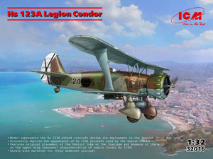 ICM 32016 HS 123A-1 Légion Condor 1/32