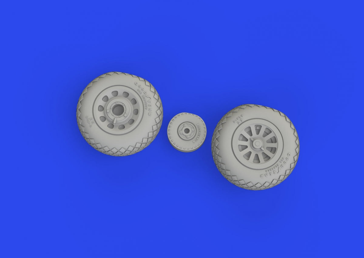 Roues Eduard 672366 P-51D à profil diamant EDUARD 1/72 – image 3