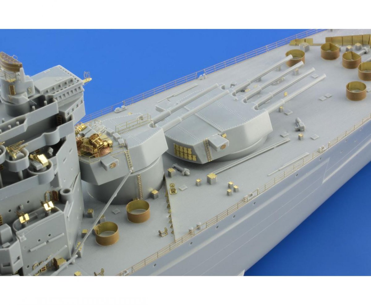 Eduard 53165 HMS King George V cranes &amp;amp; railings TAMIYA 1/350 – image 5