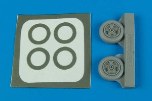 Roues et masques de peinture Aires 7227 A-7A/B/E Corsair II 1/72 Hobby Craft