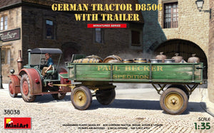 MiniArt 38038 Tracteur allemand D8506 avec remorque 1/35