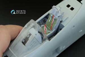 Intérieur imprimé en 3D et coloré sur papier décalcomanie Quinta Studio QD32008 A-10A (pour maquette Trumpeter) 1/32 – immagine 10