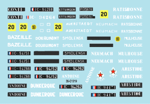 Star Decals 35-C1219 Indochine 4. M24 Chaffee / Bison 1/35 – image 3