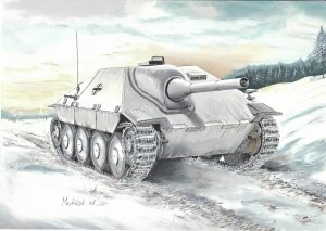 Attaque 72844 Falmmpanzer 38(t) Hetzer (1/72)