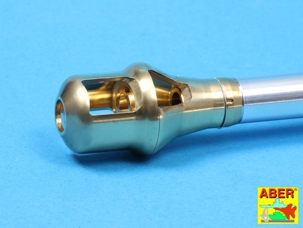 Aber 16L-08 Frein de bouche ancien pour le canon des premiers chars Tiger I et Tiger II (tourelle Porsche) / Frein de bouche ancien pour le canon de 8,8 cm des Tiger I et Tiger II (tourelle Porsche) allemands, échelle 1/16 – image 11