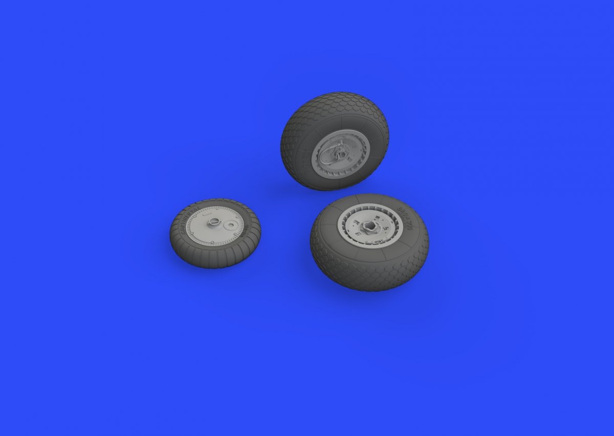 Roues Eduard 632100 Me 262 REVELL 1/32  – image 2