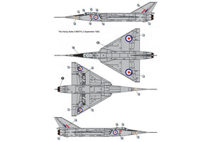 Dora Wings 72009 Fairey Delta 2, avion de recherche supersonique britannique, échelle 1/72  – immagine 6
