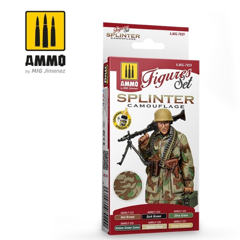 Munitions du Mig 7029 SPLINTER CAMOUFLAGE SET