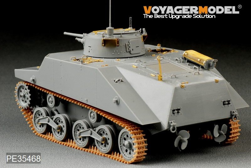 Maquette Voyager PE35468 Char amphibie Type 2 (Ka-Mi) de la Marine impériale japonaise de la Seconde Guerre mondiale pour DROGON 6678 au 1/35 – image 6