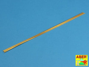 Tubes en laiton Aber BT15X02 1,50 x 0,20 mm longueur 250 mm x 4 pièces.  – immagine 3