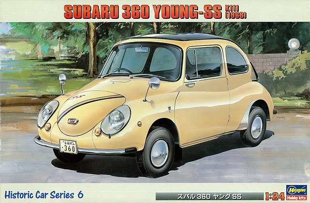 Hasegawa HC06 SUBARU 360 YOUNG-SS K111 « 1968 » 1/24