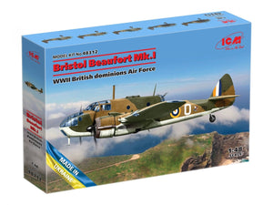 ICM 48312 Bristol Beaufort Mk.I Seconde Guerre mondiale, Force aérienne des dominions britanniques, échelle 1/48 – immagine 2