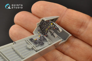 Intérieur imprimé en 3D et coloré sur papier décalcomanie Quinta Studio QD48098 Ju 87B-2/R-2 (Hasegawa) 1/48 – image 5