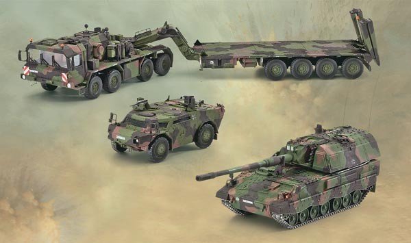 Revell 03204 SLT50-3 Elefant avec Sa.Anh.52t &amp;amp; PzH2000 &amp;amp; Fennek (1/72) – Bild 2