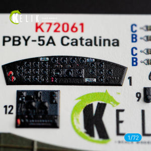 Décalcomanies 3D intérieures KELIK K72061 PBY-5A CATALINA pour maquette Tamiya au 1/72 – image 5