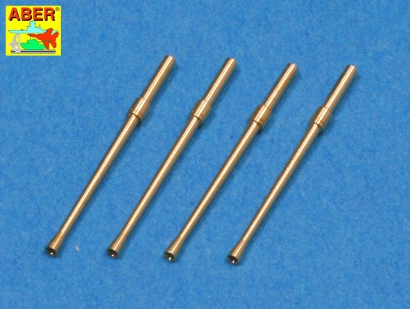 Aber A48014 Set of 4 barrels for Japanese 20 mm Type 99 aircraft machine cannons 1/48