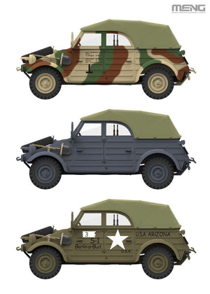 Maquette Meng VS-016 Pkw.K1 Kubelwagen Type 82 allemand (Front de l&amp;#39;Est) 1/35 – imagen 15