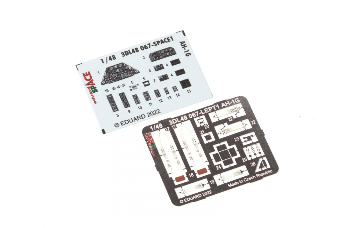 Eduard 3DL48067 AH-1G SPÉCIAL ESPACE HOBBY 1/48