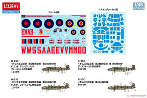 Maquette Academy 12339 RAF B-25C/D « Théâtre européen » au 1/48 – image 2