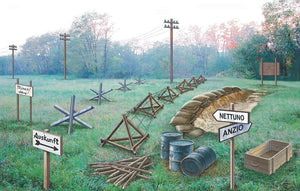Accessoires pour champ de bataille Italeri 6049