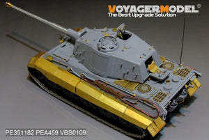 Maquette Voyager PE351182 Char King Tiger allemand de la Seconde Guerre mondiale (tourelle Hensehel) (pour kit DRAGON/ZVEZDA) 1/35 – Bild 10