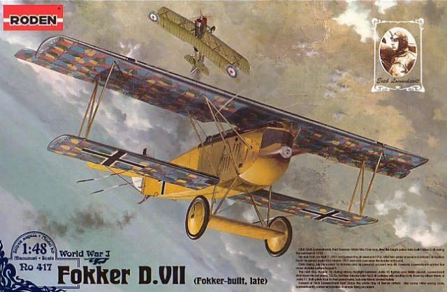 Roden 417 Fokker D.VII Fokker construit, tard