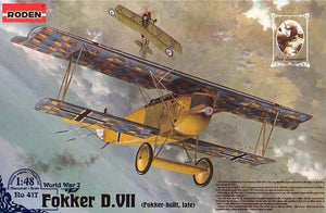 Roden 417 Fokker D.VII Fokker construit, tard