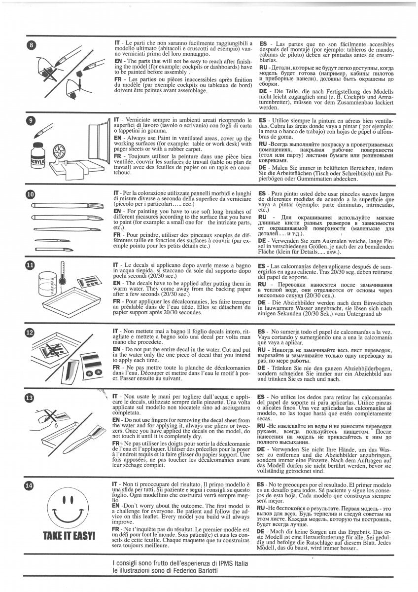 Italeri 72004 M1 Abrams - Kit complet pour maquettes à l&amp;#39;échelle 1/72 – imagen 10