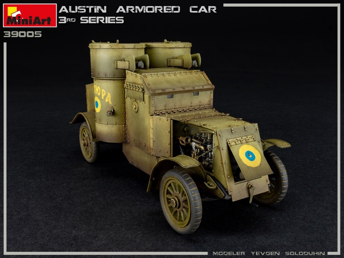 MiniArt 39005 AUSTIN BLINDÉ 3E SÉRIE : SERVICE UKRAINIEN, POLONAIS, GÉORGIEN, ROUMAIN. KIT D&amp;#39;INTÉRIEUR 1/35  – imagen 4
