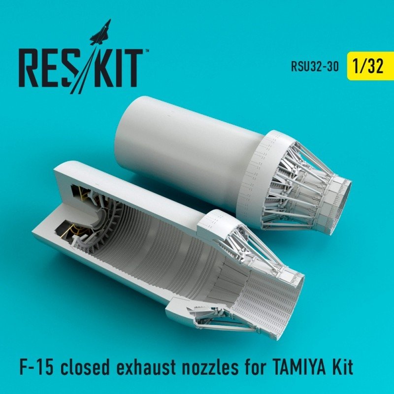 RESKIT RSU32-0030 Buses d'échappement fermées pour F-15 (Maquette TAMIYA 1/32)