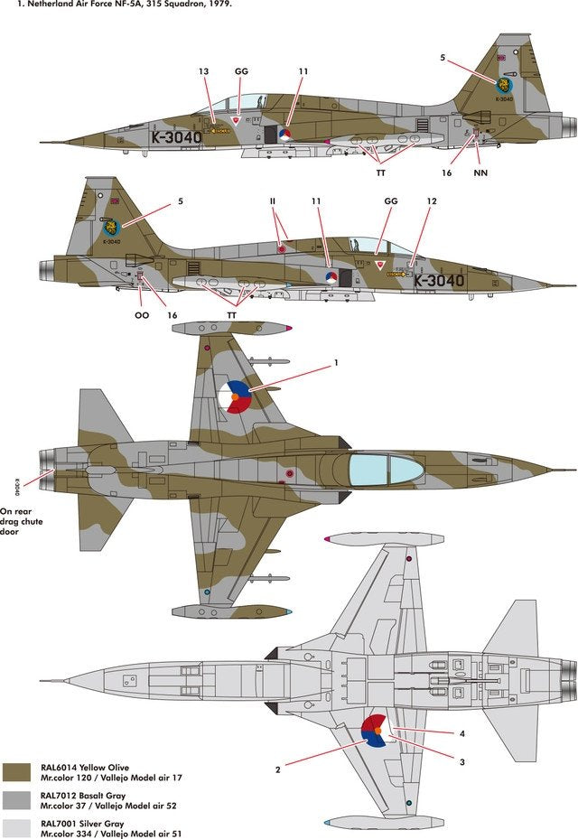Kinetic K48110 NF-5A Freedom Fighter 1/48 – image 2