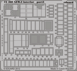 Eduard 73468 Sea King AEW.2 intérieur SA 1/72 CYBER HOBBY – image 2