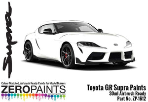Peinture métallisée blanche Zero Paints ZP-1612-WM Toyota GR Supra 30 ml