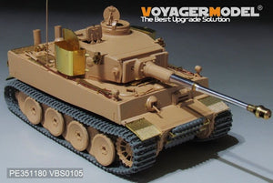 Maquette Voyager PE351180 Char Tiger I allemand de la Seconde Guerre mondiale, production initiale (pour RFM 5075) 1/35 – image 15