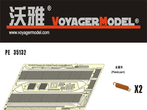 Garde-boues Voyager Model PE35132 pour Panzer II Early Version/Marder II 1/35