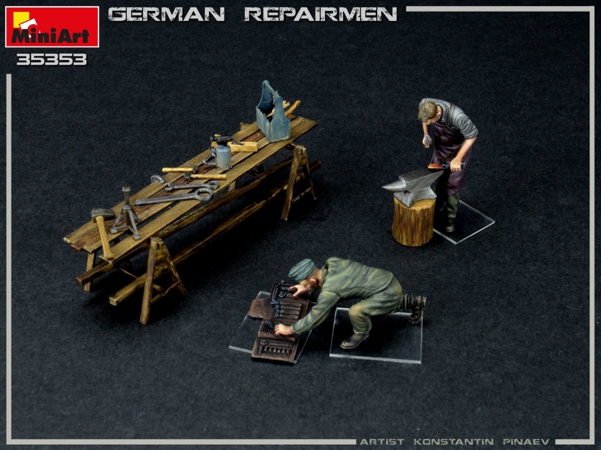 Miniart 35353 RÉPARATEUR ALLEMAND 1/35 – Bild 5
