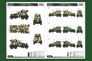 Voiture blindée soviétique BA-6 Hobby Boss 83839 – image 3