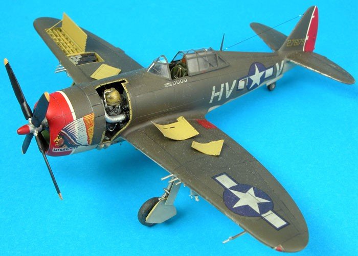 Hasegawa A8 P-47D Thunderbolt 1/72 – immagine 3