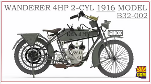 Copper State Models B32-002 Wanderer 4PS Moto 1916 1/32