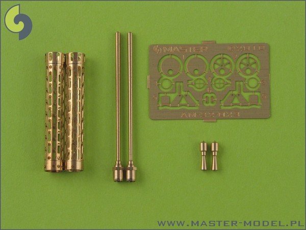 Master AM-32-023 Mitrailleuse allemande Spandau LMG 08/15 de la Première Guerre mondiale (2 pièces) (1/32)