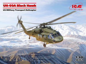 ICM 48361 UH-60A Black Hawk US Military Transport Helicopter 1/48 – zdjęcie 2